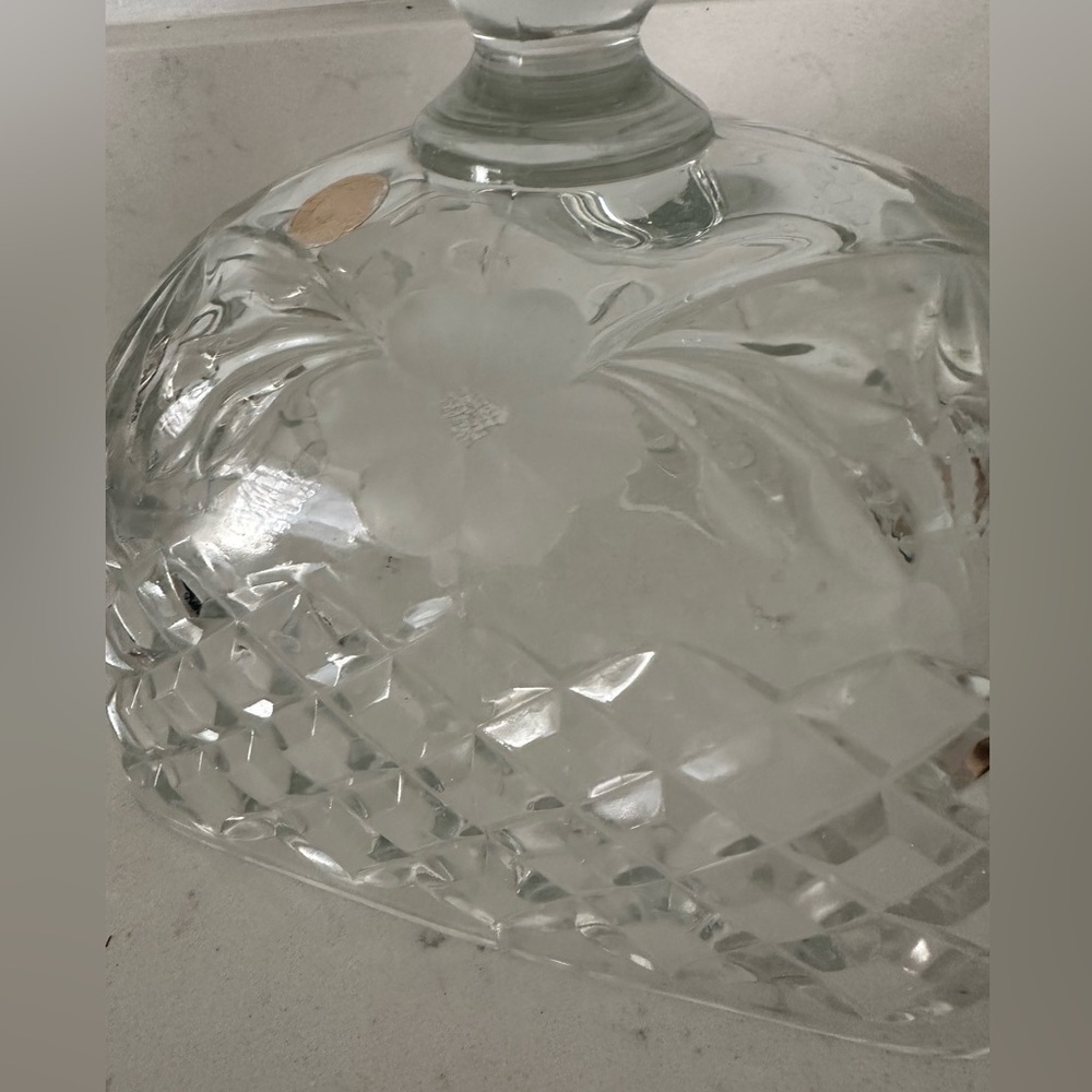 Swedish Crystal Rectangular Cloche - Picture 3 of 7